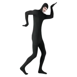 Halloween Spandex Bodysuit med Ansiktsöppning för Häxdräkt [JUN] S-（150cm）> Dräkter
