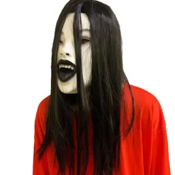 Halloween spöke mask skräck djävul läskig rolig maskerad show la><noscript><img width=