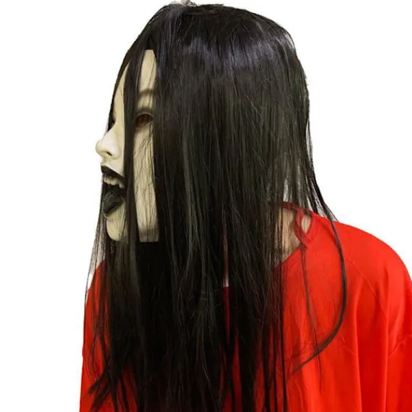 Halloween spöke mask skräck djävul läskig rolig maskerad show la> Masker