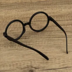 Halloween svarta runda bågar Harry Potter glasögon utan linser><noscript><img width=