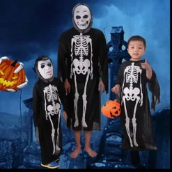 Halloween Terror Mask Set med 6 former, Ghostface, Skalle No,><noscript><img width=