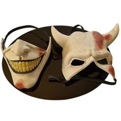 Halloween The Black Phone Skräckfilm Latex Mask The Grabber Mask Cosplay Kostym Vuxen Läskig Festrekvisita Maskerad> Masker