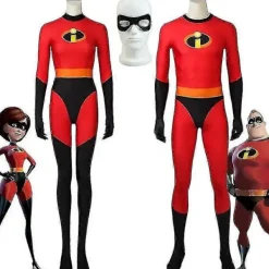 Halloween-erbjudanden The Incredibles-dräkt Halloween-fest karneval hög kvalitet kvinna dam 170> Dräkter