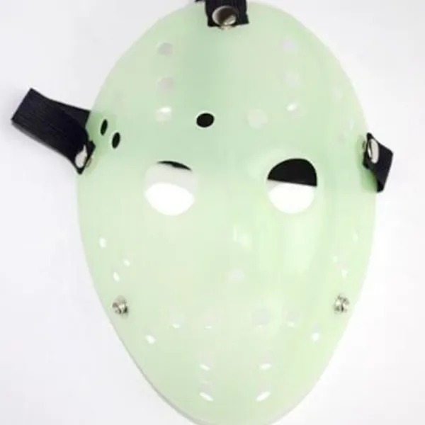 Halloween-fest Jason Voorhees målad hockeymask-FM-> Masker