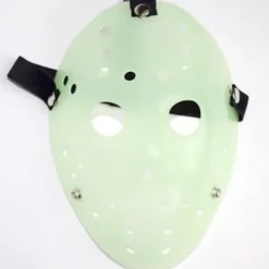 Halloween-fest Jason Voorhees målad hockeymask><noscript><img width=