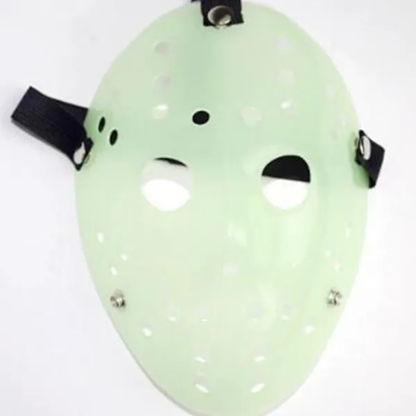 Halloween-fest Jason Voorhees målad hockeymask> Masker