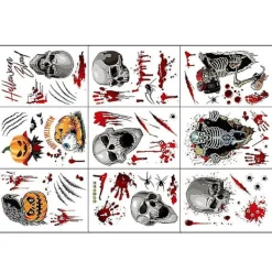 HalloweenfönsterklistermärkenSöta Halloweenfönsterklistermärken för fönster> Smink