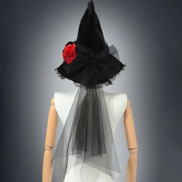 Jettbuying Halloween-Hatt för Kvinnor Häxhatt Häxhattar för Kvinnor> Huvudbonader
