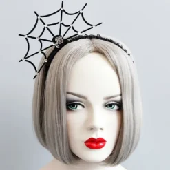 Halloween-Hårband för Kvinnor, Häxhatt Hårband Hårtillbehör Huvudbonad för Halloween Dekorationer Festtillbehör><noscript><img width=