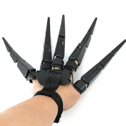 Halloween-klor leksak 3D Halloween ledade fingrar klor cosplay dekoration fest rekvisita><noscript><img width=