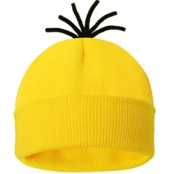 Halloweenkostym Mössa Minion-glasögon Handskar Maskeradkostym Dumma Mej Cosplay Tillbehör Vuxen><noscript><img width=