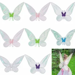 Halloween-kostymer Fjärilsvingar Klä upp sig Vingar><noscript><img width=