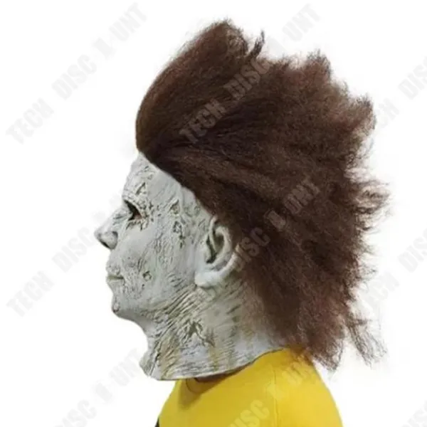 LUNAVO Halloweenmask - TD® - Michael Myers - Latex - Skrämmande - One size> Masker