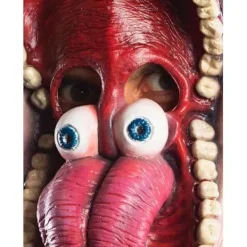 Halloweenmask, Beetlejuice Man kostym Barbara Vuxenmask, Halloween Djävulsmask Halloweenmask Spoo> Masker