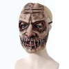 Halloweenmask för vuxna - Skräckmask - Läskig ansiktsmask - 24x20 cm - Karnevalskostym rollspel> Masker