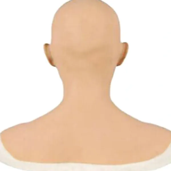 Halloweenmask realistisk kvinnlig latexhuva Cosplay Queen> Masker