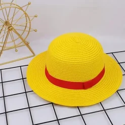 WAIDFU Halmhatt Madeline Hat Cospaly Monkey D Lufy Performance Props Gula Halmhattar Head Circumference 52 cm><noscript><img width=