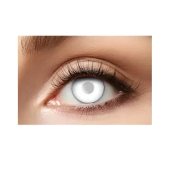 Halvgenomskinliga vita zombie-linser 3 månader> Tillbehör