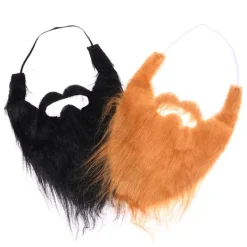 HEET Handgjord peruk skägg hattar virka mustasch Halloween fest dekoration><noscript><img width=