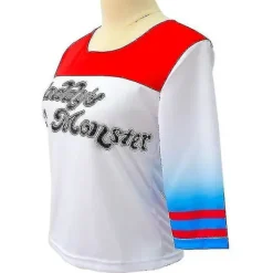 Harley Quinn Halloween kostym Vuxen S M><noscript><img width=