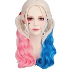 Harley Quinn Kostym Film Clown Girl Dräkt Halloween Vuxen Sexig Cosplay T-shirt Armband Pistolhölster Tillbehör 01 L(160-165CM)-XS L(160-165CM)><noscript><img width=