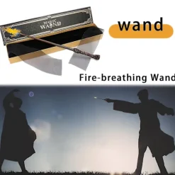 Unbranded Magische Vuurspuwende Toverstaf Cosplay Perkamentus Hermelien Heer Voldemort Sneep Sneep Vuurspuwende Toverstaf Cadeau för fans | Fyndiq> Tillbehör