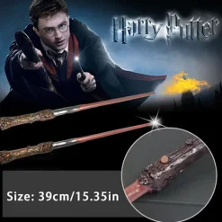 Unbranded Magische Vuurspuwende Toverstaf Cosplay Perkamentus Hermelien Heer Voldemort Sneep Sneep Vuurspuwende Toverstaf Cadeau för fans | Fyndiq><noscript><img width=