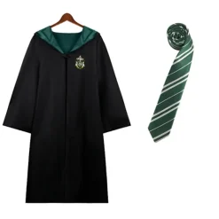 Harry Potter Magisk Robe Slytherin set i 2 delar Children 155> Dräkter