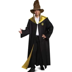 Harry Potter Sorteringshatt Kostymtillbehör Lyx Kläder Vuxen-FA-><noscript><img width=