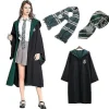 Harry Potter Vuxen Herr Dam Wizard Fancy Dress Kappa Kostym Cosplay 3st green M> Dräkter