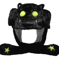Hatt med rörliga öron Hoppande rolig plyschspökehatt Unisex Öronlappar Rörliga öron Hatt Cosplay Halloween Julfesthatt> Huvudbonader