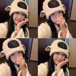 Hatt tiara hatt get funny djurhatt get djur får hatt söt får öron tiara rolig hatt docka docka hatt one size passar alla> Huvudbonader