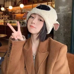 Hatt tiara hatt get funny djurhatt get djur får hatt söt får öron tiara rolig hatt docka docka hatt one size passar alla><noscript><img width=