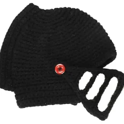 Hatt Visor Virkad Stickad Mössa Hatt Mask Set Handgjord Vinter Stickad Mössa Hatt Vinter Romersk Riddare Stickad Hatt Öronlapp Skidmössa Vinter Stickad Hatt Gladiator | Fyndiq><noscript><img width=