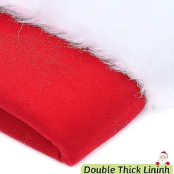 Heilwiy ,tomtehatt Vuxna Semester Heilwiy Unisex sammet Mysig Heilwiy> Huvudbonader