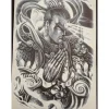 XiaoTeng HEL RYGGTAVLA! Tillfällig Tatuering 48 x 34cm - krigare> Smink