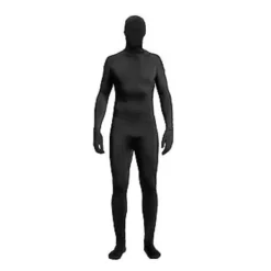 Helkroppsdräkt Helkroppsfotografering Chroma Key Bodysuit Stretch Kostym För Foto Video Specialeffekt Festival Cosplay (160CM svart)> Dräkter