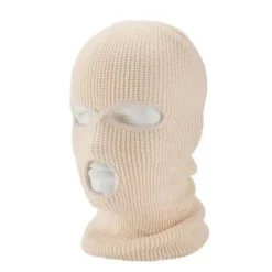 Heltäckande skidmask vintermössa Balaclava huva mössa varm taktisk hatt 3 hål><noscript><img width=