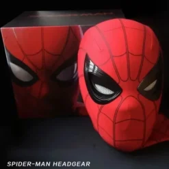 Hemma Huvudbonader Cosplay Rörliga Ögon Mask Spider Man 1:1 Fjärrkontroll Elastisk Mask> Masker