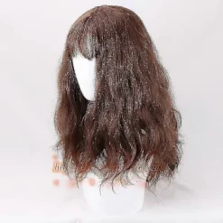 Hermione Jean Granger Cosplay Peruk + Peruknät> Peruker