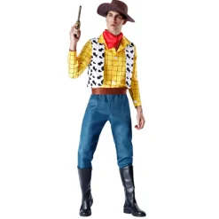 Herr Toy Story Woody Vuxen Maskerad Party Cowboy Kostym Cosplay Kläder[JSR] XL> Dräkter