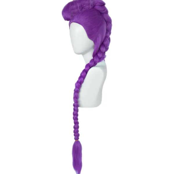 BraVärde Het KPOP Demon Hunter, Saja, pojkar, HUNTR/X, flätad peruk, Rumira, Zoey, cosplay, halloween, jul, HUNTRIX, för halloween, karneval, fest (Rumi) Rumi | Fyndiq> Peruker