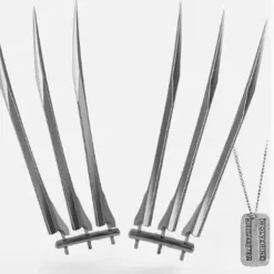 HETA Wolverine-klor X-Men-set i ABS-plast för cosplay och samling> Tillbehör