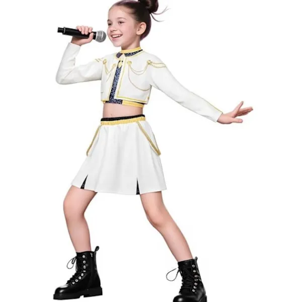 Hett erbjudande till lågt pris! 2025 Demon Hunter K-Pop-dräkt | Halloween-dräkt för flickor Cosplay Ankelring-Glad Ankelring-FD- 150cm> Tillbehör