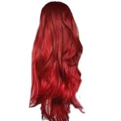 Högtemperaturbeständig fiber vin medellång lockig peruk dam peruk><noscript><img width=