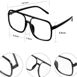 Hiphop-kostymset med hinkhatt, solglasögon, ring och guldkedja med dollartecken><noscript><img width=