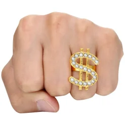 Hiphop-Kostymset 80-tal 90-tal Hiphop Halsband Tillbehör Fest><noscript><img width=