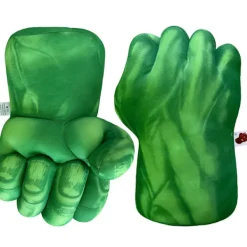 Hulk Spider-man plyschboxningshandskar rekvisita barnleksaker present Endast vänster kaptenstjärnmodell (singel)><noscript><img width=