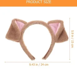 Hundöron Pannband Djur Party Pannband Cosplay Kostym Tillbehör Utklädnadspryl> Huvudbonader