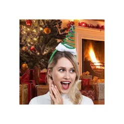 Huvudband med vårjulgran och bjällror - Jultomtens huvudbonad - One Size><noscript><img width=